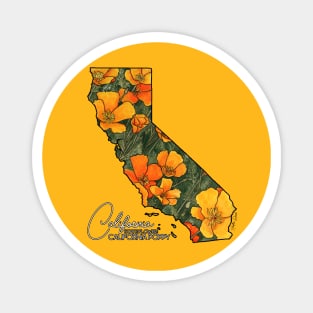 California State Poppies Magnet